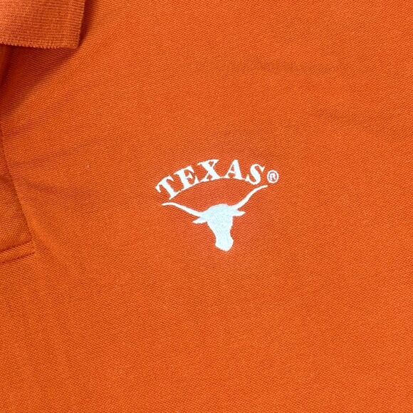 Vintage Starter University of Texas Longhorns Embroidered Polo Shirt - Size XL - Picture 2 of 7